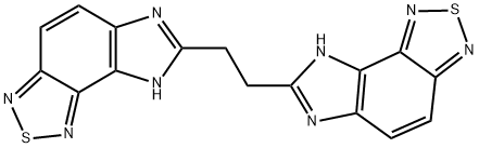 7-[2-(8H-IMIDAZO[4,5-E][2,1,3]BENZOTHIADIAZOL-7-YL)ETHYL]-8H-IMIDAZO[4,5-E][2,1,3]BENZOTHIADIAZOLE Struktur