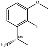 (1S)-1-(2-FLUORO-3-METHOXYPHENYL)ETHYLAMINE Struktur