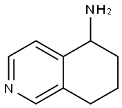 5,6,7,8-TETRAHYDROISOQUINOLIN-5-AMINE Struktur