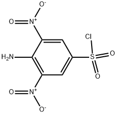 4-AMINO-3,5-DINITRO-BENZENESULFONYL CHLORIDE Struktur