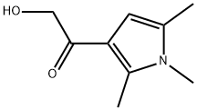 2-HYDROXY-1-(1,2,5-TRIMETHYL-1H-PYRROL-3-YL)ETHANONE Struktur