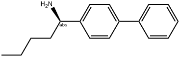 (1R)-1-(4-PHENYLPHENYL)PENTYLAMINE Struktur