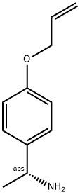 (1R)-1-(4-PROP-2-ENYLOXYPHENYL)ETHYLAMINE Struktur