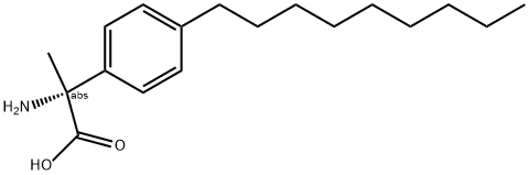 (2R)-2-AMINO-2-(4-NONYLPHENYL)PROPANOIC ACID Struktur