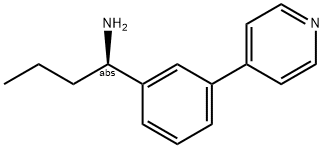 (1R)-1-(3-(4-PYRIDYL)PHENYL)BUTYLAMINE Struktur