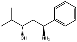 (1S,3S)-1-AMINO-4-METHYL-1-PHENYLPENTAN-3-OL Struktur