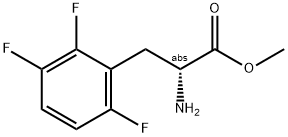 METHYL (2R)-2-AMINO-3-(2,3,6-TRIFLUOROPHENYL)PROPANOATE Struktur