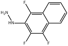 (1,3,4-TRIFLUORO-NAPHTHALEN-2-YL)-HYDRAZINE Struktur