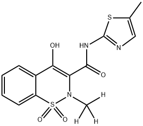 MELOXICAM-D3 Struktur