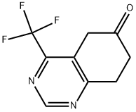 5,6,7,8-TETRAHYDRO-6-OXO-4-(TRIFLUOROMETHYL)QUINAZOLINE Struktur