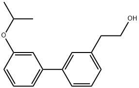 3-(3-ISOPROPOXYPHENYL)PHENETHYL ALCOHOL Struktur