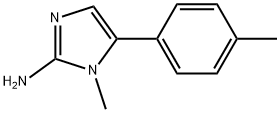 1-METHYL-5-P-TOLYL-1H-IMIDAZOL-2-YLAMINE Struktur