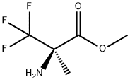 METHYL 2-AMINO-3,3,3-TRIFLUORO-2-METHYLPROPANOATE Struktur