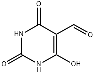 6-HYDROXY-2,4-DIOXO-1,2,3,4-TETRAHYDROPYRIMIDINE-5-CARBALDEHYDE Struktur