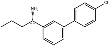 (1S)-1-[3-(4-CHLOROPHENYL)PHENYL]BUTYLAMINE Struktur