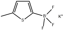 POTASSIUM 5-METHYL-2-THIOPHENETRIFLUOROBORATE Struktur