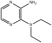 2-AMINO-3-(DIETHYLAMINO)PYRAZINE Struktur