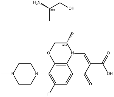 LEVOFLOXACIN CARBOXYLIC ACID/L-ALANINOL Struktur