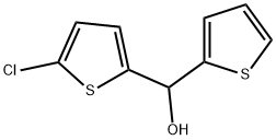 2-CHLORO-5-THIENYL-(2-THIENYL)METHANOL Struktur