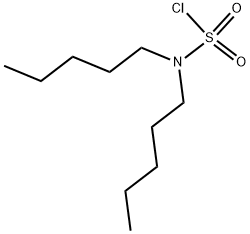 DIPENTYLSULFAMOYL CHLORIDE Struktur