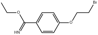 4-(2-BROMO-ETHOXY)-BENZIMIDIC ACID ETHYL ESTER Struktur