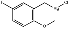 5-FLUORO-2-METHOXYBENZYLMAGNESIUM CHLORIDE Struktur