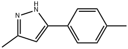 3-METHYL-5-P-TOLYL-1H-PYRAZOLE Struktur