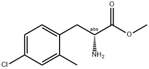 METHYL (2R)-2-AMINO-3-(4-CHLORO-2-METHYLPHENYL)PROPANOATE Struktur