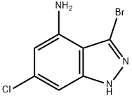 4-AMINO-3-BROMO-6-CHLORO (1H)INDAZOLE