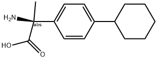 (2S)-2-AMINO-2-(4-CYCLOHEXYLPHENYL)PROPANOIC ACID Struktur