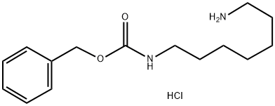 N-1-CARBOBENZOXY-1,7-DIAMINOHEPTANE HYDROCHLORIDE Struktur