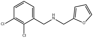 N-(2,3-DICHLOROBENZYL)-N-(2-FURYLMETHYL)AMINE Struktur