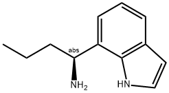 (1S)-1-INDOL-7-YLBUTYLAMINE Struktur