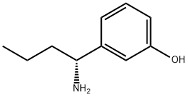 3-((1R)-1-AMINOBUTYL)PHENOL Struktur