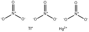 THALLIUM (I) MERCURIC NITRATE Struktur