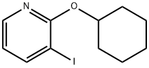 2-(CYCLOHEXYLOXY)-3-IODOPYRIDINE Struktur