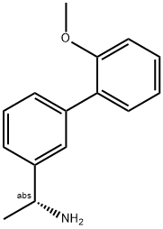 (1R)-1-[3-(2-METHOXYPHENYL)PHENYL]ETHYLAMINE Struktur