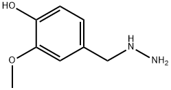 4-HYDROXY-3-METHOXY-BENZYL-HYDRAZINE Struktur