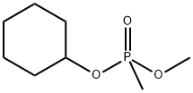 CYCLOHEXYL METHYL METHYLPHOSPHONATE Struktur