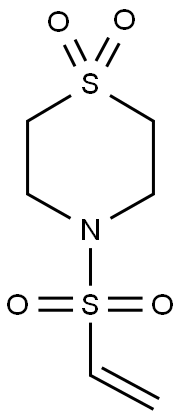 4-(VINYLSULFO)-THIOMORPHOLINE-1,1-DIOXIDE Struktur