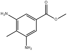 METHYL-3,5-DIAMINO-4-METHYL BENZOATE Struktur