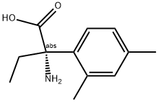 (2S)-2-AMINO-2-(2,4-DIMETHYLPHENYL)BUTANOIC ACID Struktur