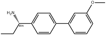 (1S)-1-[4-(3-METHOXYPHENYL)PHENYL]PROPYLAMINE Struktur