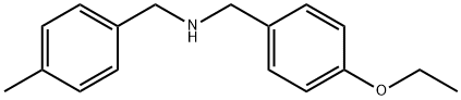 1-(4-ETHOXYPHENYL)-N-(4-METHYLBENZYL)METHANAMINE Struktur