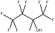 1,1,1,3,3,4,4,4-OCTAFLUORO-2-METHYLBUTANE-2-OL Struktur