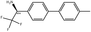 (1S)-2,2,2-TRIFLUORO-1-[4-(4-METHYLPHENYL)PHENYL]ETHYLAMINE Struktur