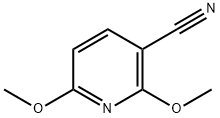 2,6-DIMETHOXY-3-CYANOPYRIDINE Struktur