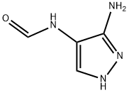 3-AMINO-4-FORMAMIDO PYRAZOLE Struktur