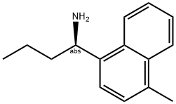 (1R)-1-(4-METHYLNAPHTHYL)BUTYLAMINE Struktur