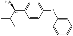 (1R)-2-METHYL-1-(4-PHENOXYPHENYL)PROPYLAMINE Struktur